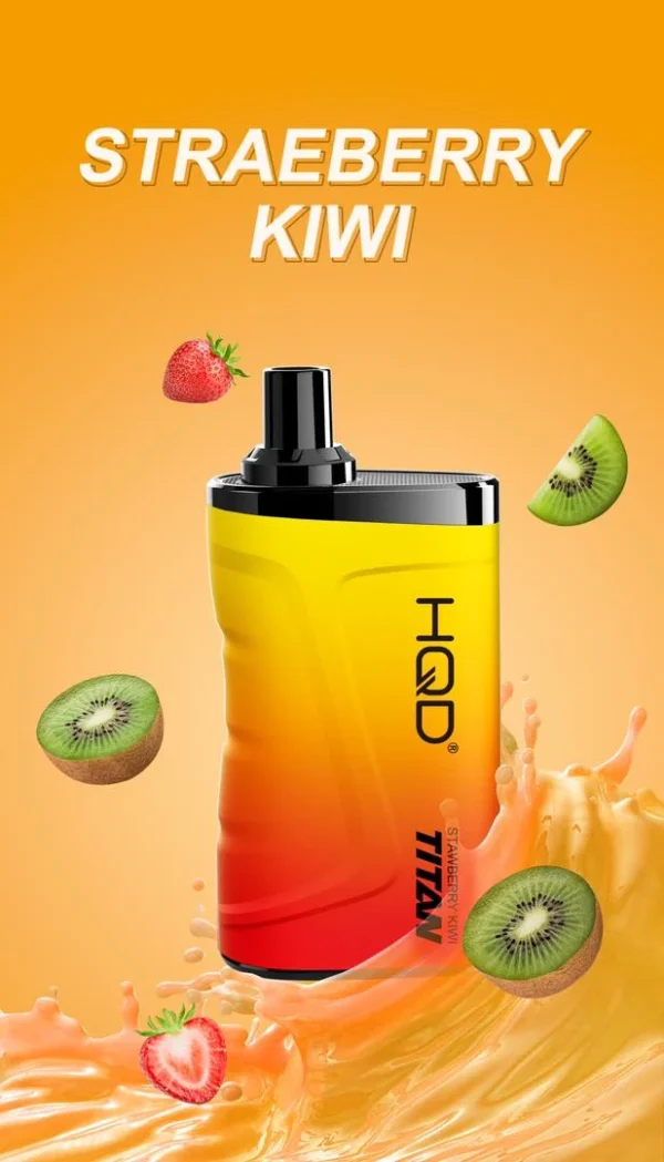 HQD TITAN STRAWBERRY KIWI 7000 PUFFS