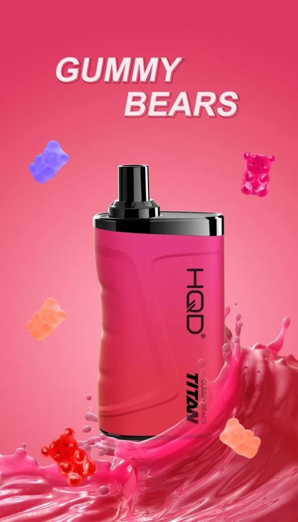 HQD TITAN GUMMY BEARS 7000 PUFFS