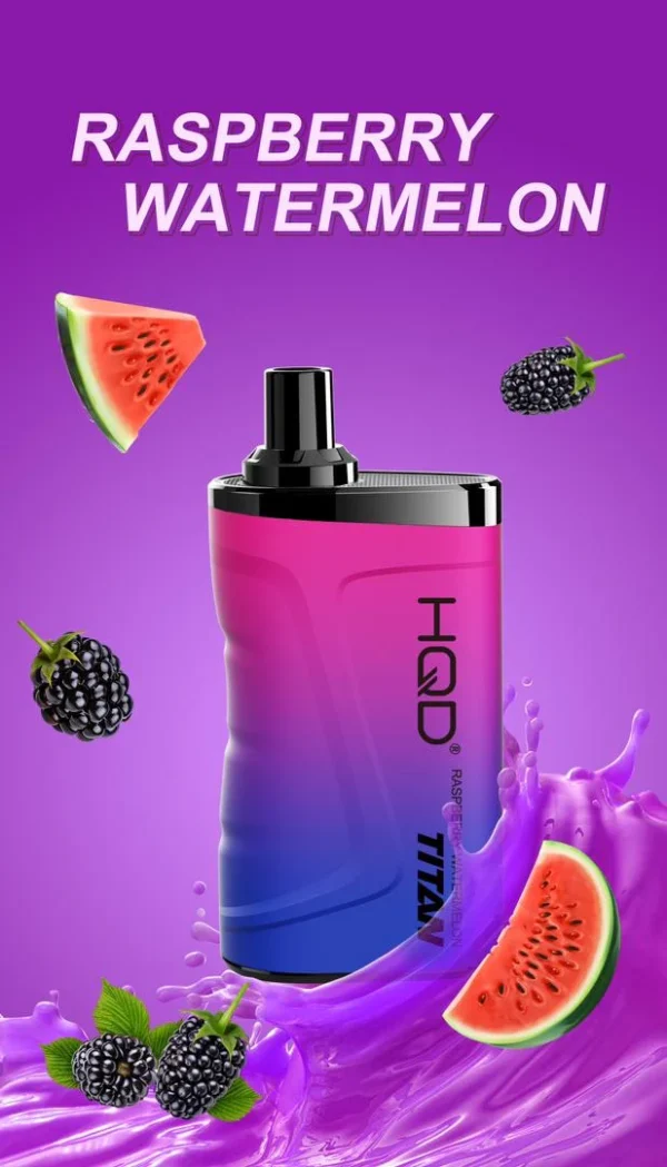 HQD TITAN RASPBERRY WATERMELON 7000 PUFFS