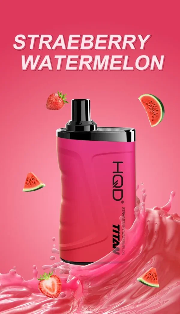 HQD TITAN STRAWBERRY WATERMELON 7000 PUFFS