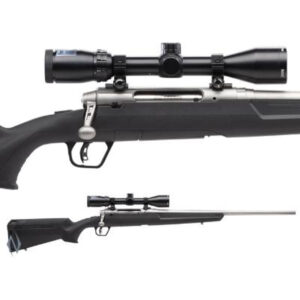 AXIS II XP STAINLESS PACKAGE 243 WIN 22 inch 4 SHOT DM